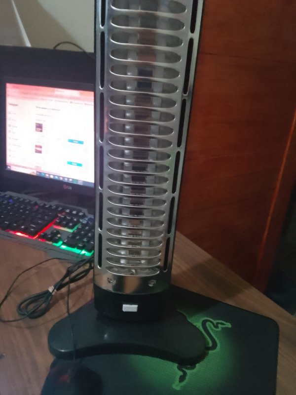 Producto - Estufa Eléctrica Magiclick Vertical Cuarzo 2 Velas 1200w