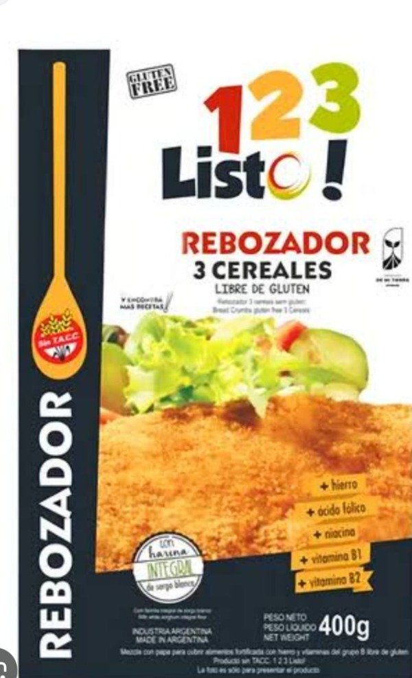 Producto - REBOZADOR 123 LISTO