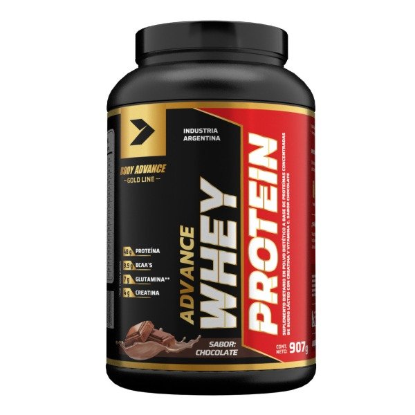 Producto - Advance Whey Protein Body Advance x 907g - Pote sabor Chocolate
