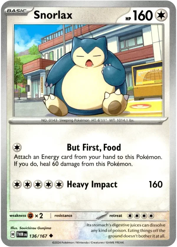 Producto - Snorlax - 136/167 - Twilight Masquerade