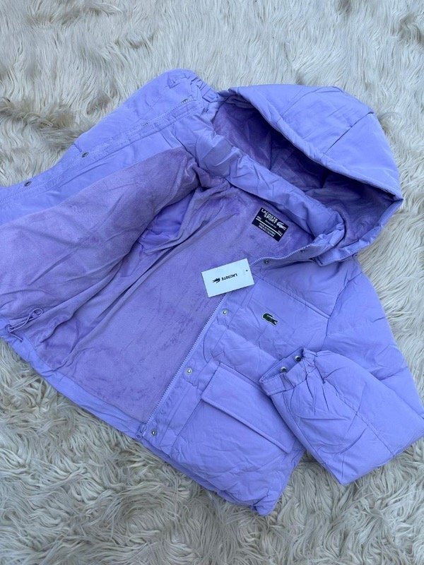 Producto - Puffer cargo Lacoste