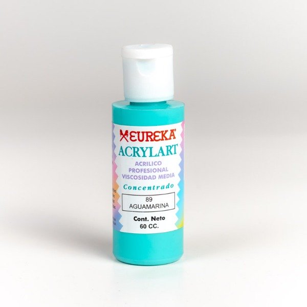 Producto - Aguamarina x 60cc Acrilico Acrylart Profesional Eureka (89)
