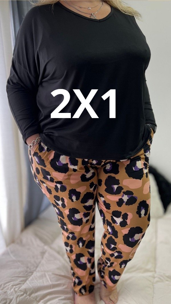 Producto - Pijama conjunto modal gamuzado