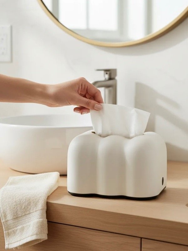 Producto - Porta pañuelos descartables nube