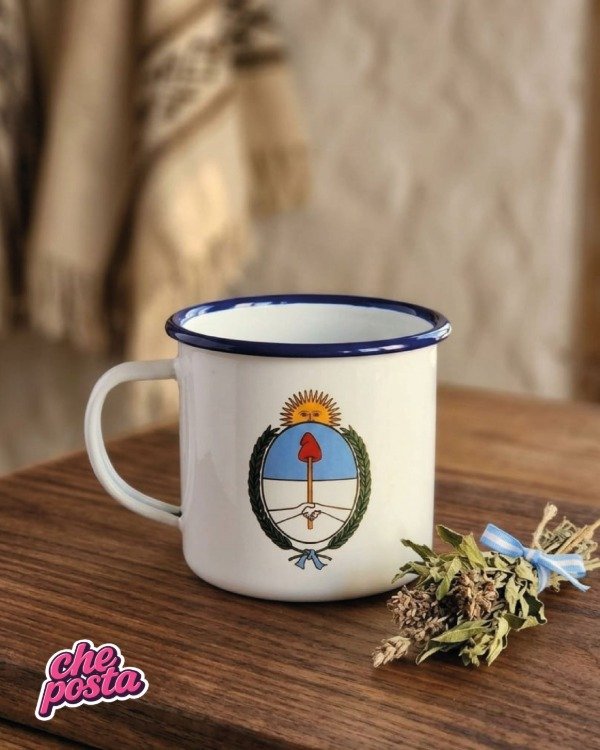 Producto - Jarro enlozado 350 ml - Escudo