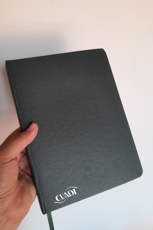 Producto - CUADERNO/JOURNAL VERDE INGLÉS - A5