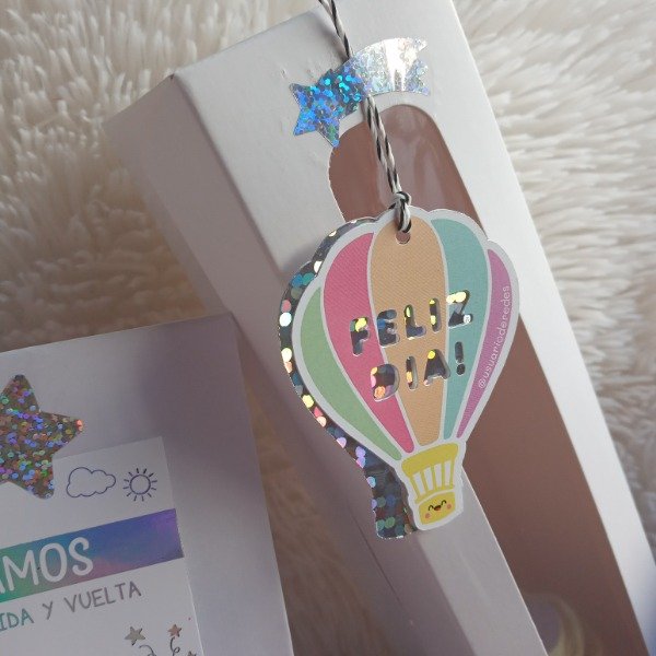 Producto - Tags globo dobles calados