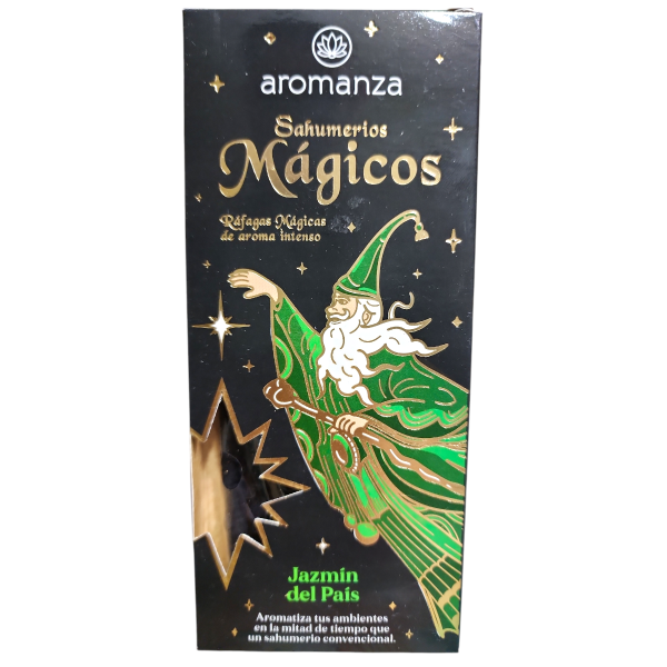 Producto - SAHUMERIOS AROMANZA MÁGICOS - 10 VARILLAS - JAZMÍN DEL PAIS
