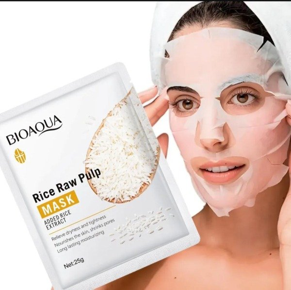 Producto - Mascarilla Facial de Arroz BIOAQUA