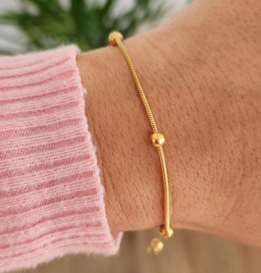 Producto - Pulsera Víbora con bolitas