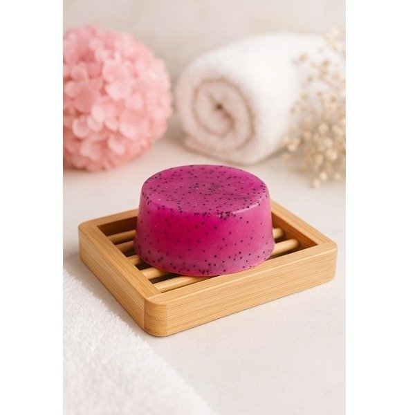 Producto - Jabon Exfoliante de rosa mosqueta con semillas de amapola