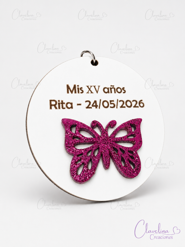 Producto - Souvenirs llaveros mariposa - 4