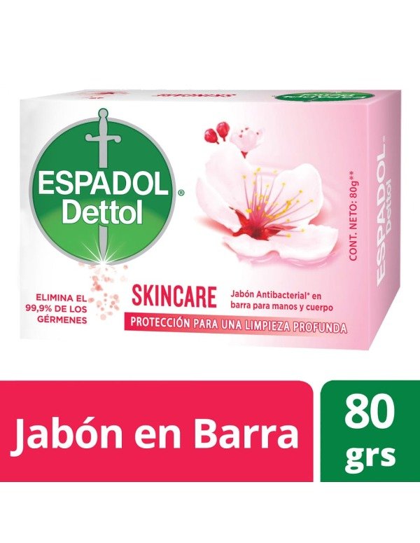 Producto - Jabón Espadol Dettol Skincar 80g