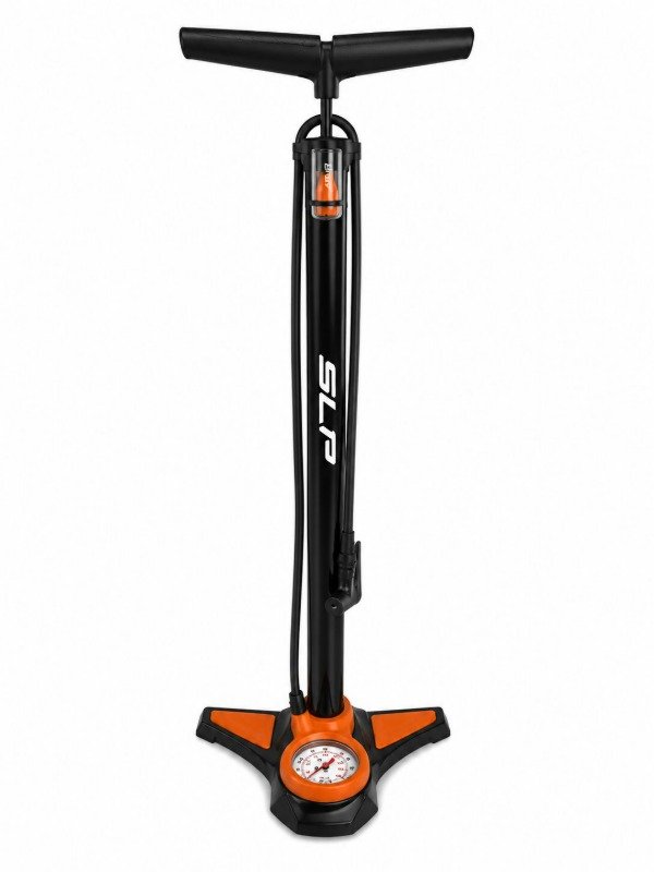 Producto - Inflador Slp De Pie Aluminio Con Medidor Color Negro