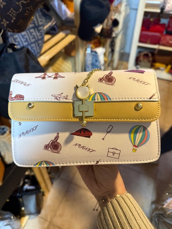 Producto - Cartera Print Mostaza