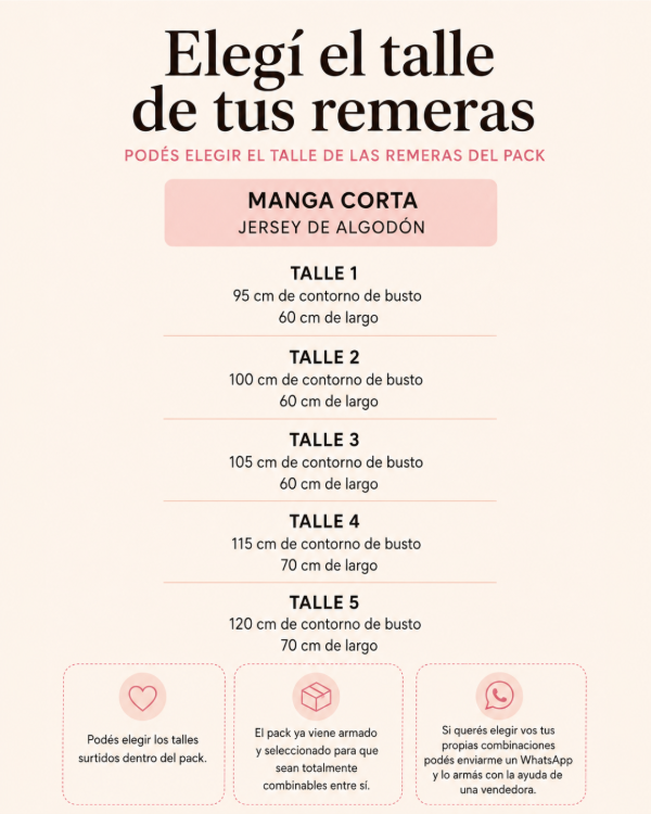 Producto - Pack x 10 Remeras cuello redondo - 1