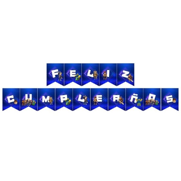 Producto - Banderín Roblox