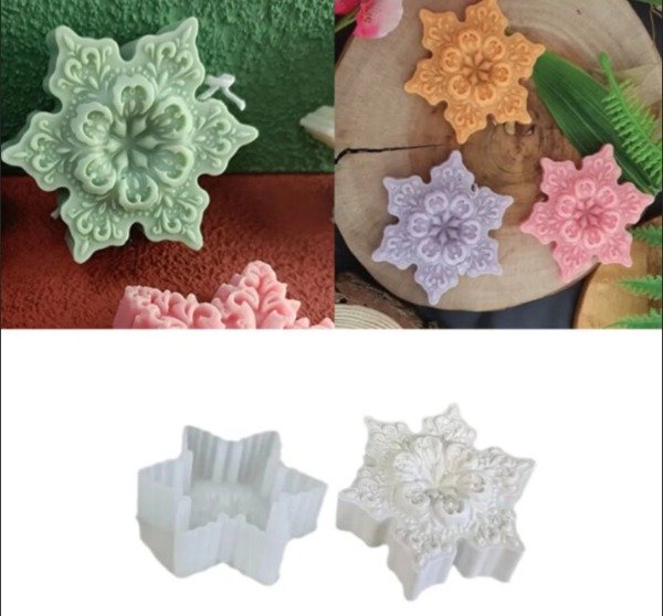 Producto - Molde copo de nieve grande