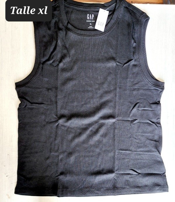 Producto - Musculosa gap mujer talle Xl negra