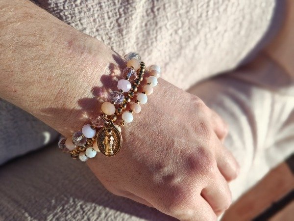 Producto - Set de pulseras - Medalla Milagrosa