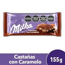 Producto - MILKA CASTAÑAS CON CARAMELO 155GR