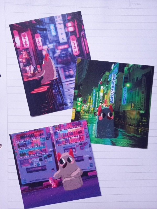 Producto - Set de postales City pop