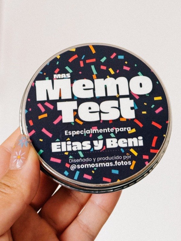 Producto - Memo Test - Personalizado - 0