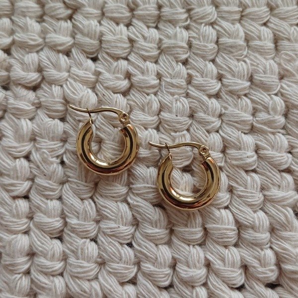 Producto - Argolla dorada Tiana