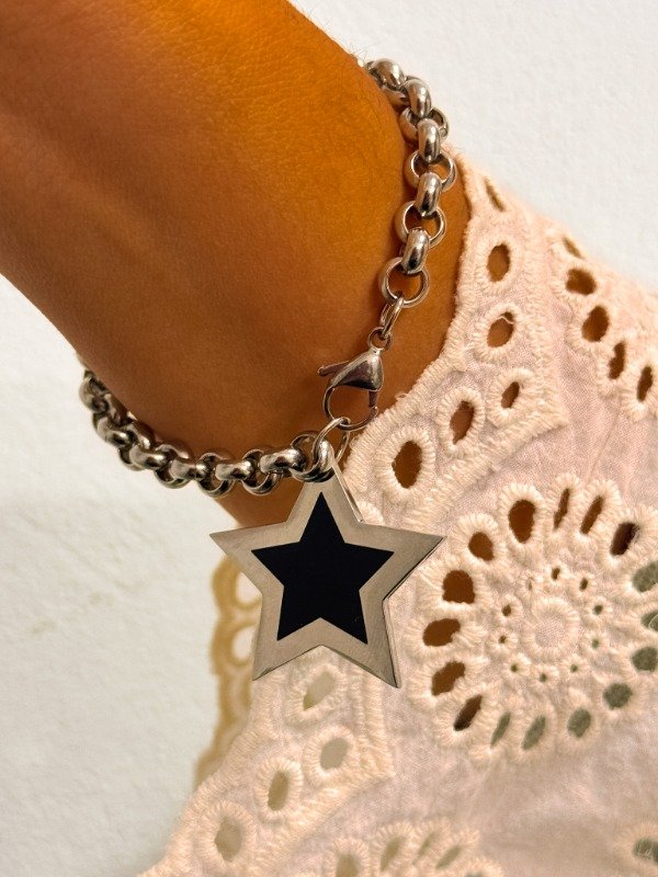 Producto - Pulsera estrella negra