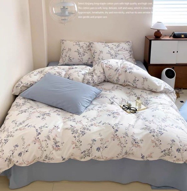 Producto - Acolchado Edredon Kasarah Kit Estampado con Funda Almohada King Size