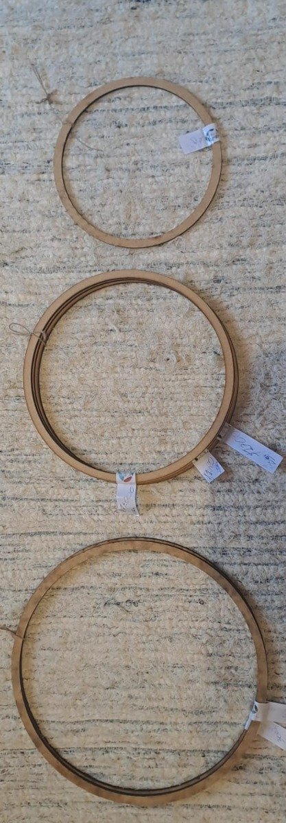Producto - ARO DE MADERA (MDF) 20CM