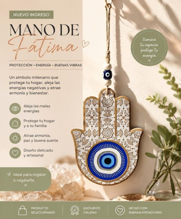 Producto - COLGANTE MANO GRANDE COLOR
