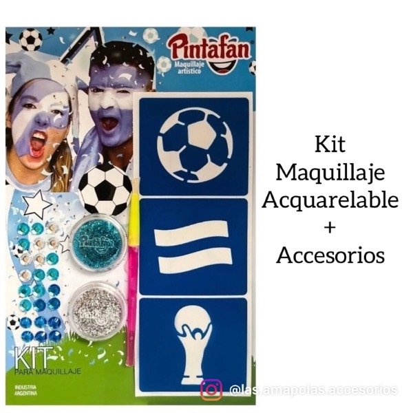 Producto - Maquillaje artístico infantil pintafan futbol