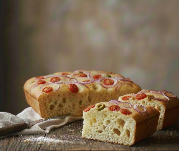 Producto - Focaccia Mediterránea (20 x 30 cm)