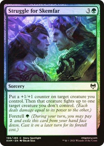 Producto - Struggle for Skemfar Foil  Kaldheim