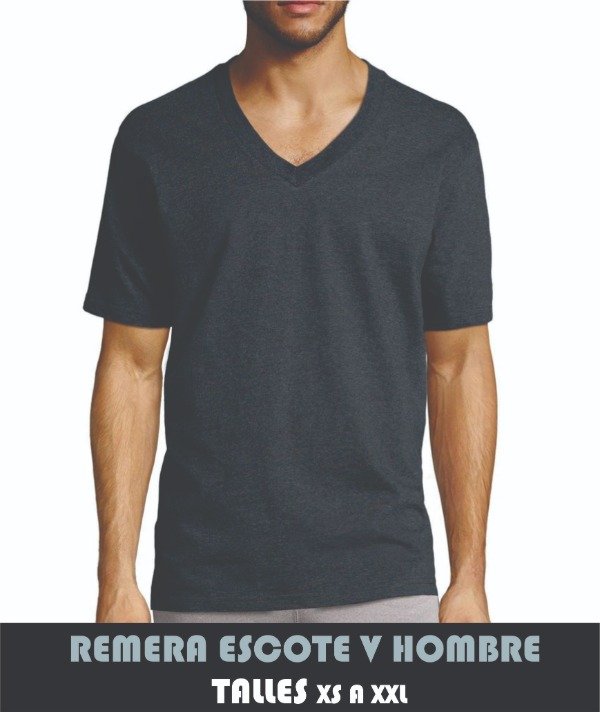 Producto - MOLDES REMERA ESCOTE V HOMBRE