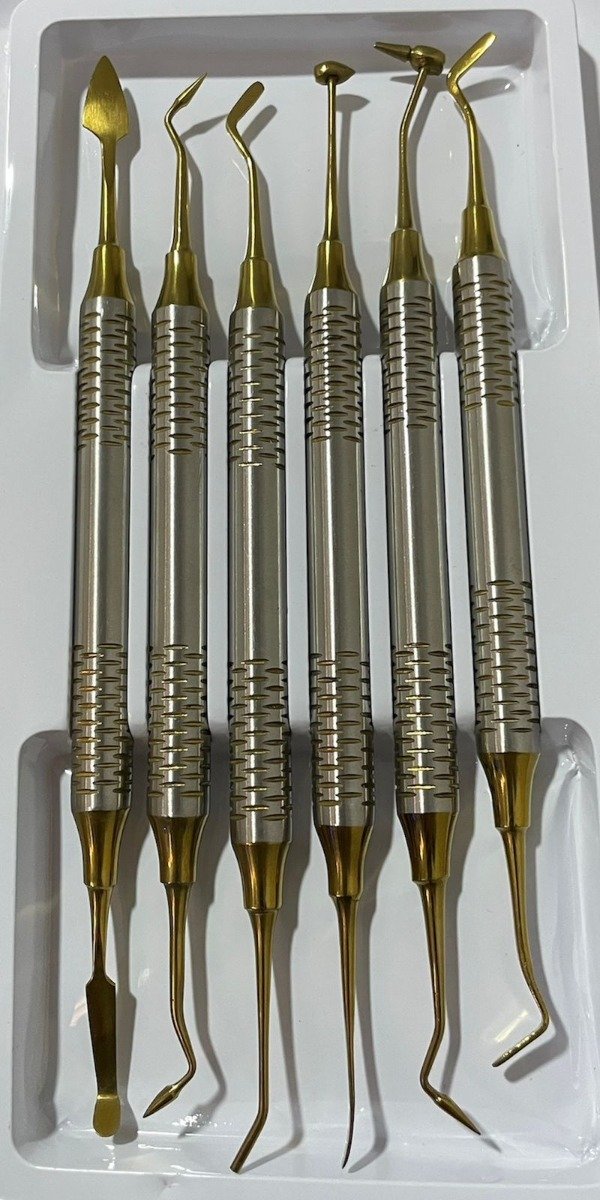Producto - ESPATULAS DE TITANIO KIT X 6