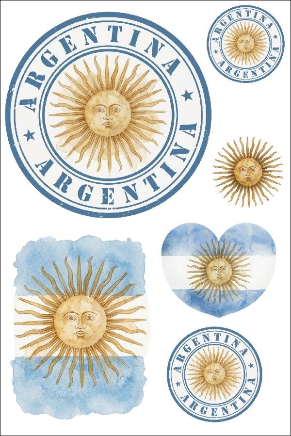 Producto - ESTAMPA Plancha Argentina 106