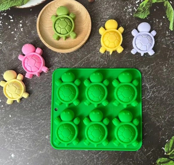 Producto - MOLDE SILICONA TORTUGAS