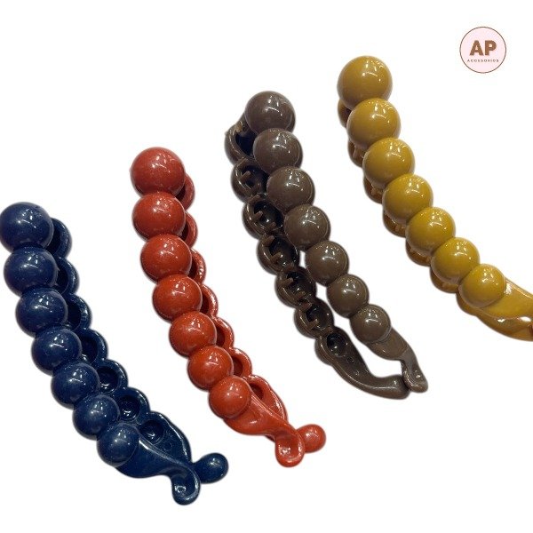 Producto - HEBILLA BANANA CON BOLITAS - AC26256