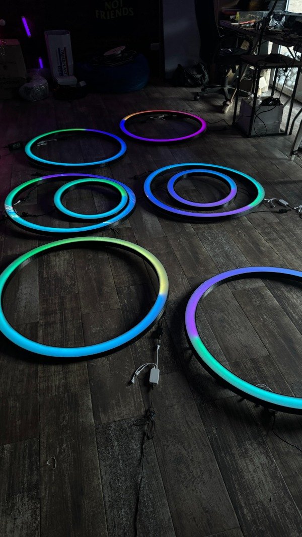 Producto - Aros Pixel Led 50 cm- Deck Led