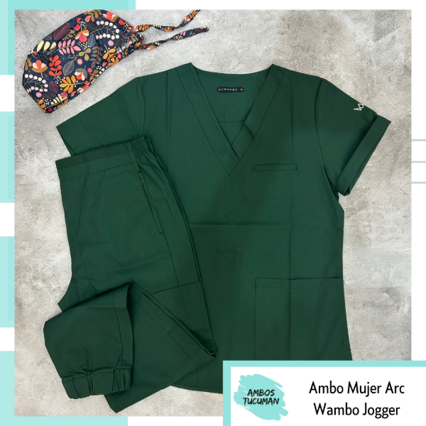 Producto - Ambo Jogger Verde Ingles Arc