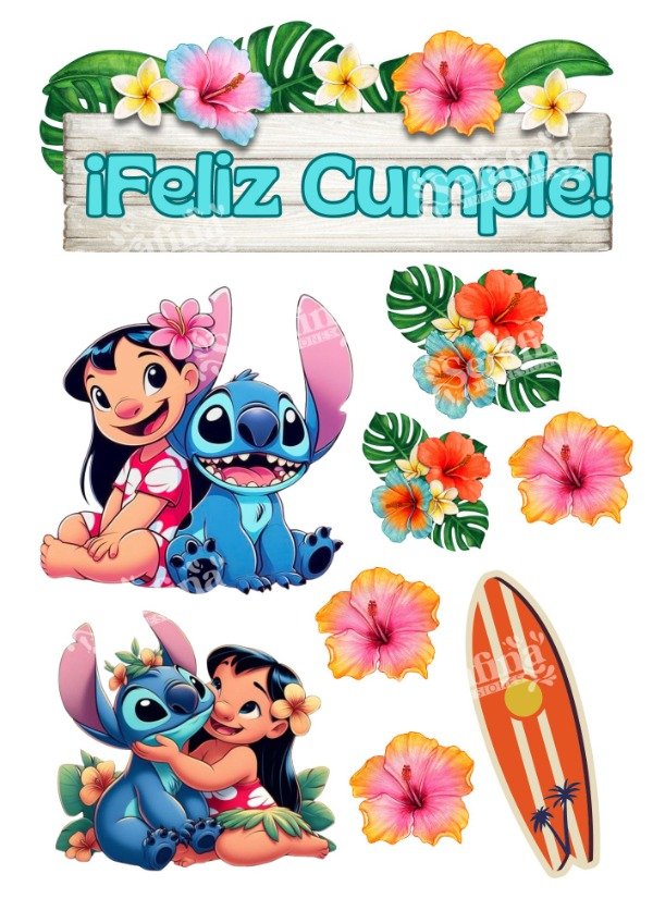 Producto - Lilo y Stich - Topper