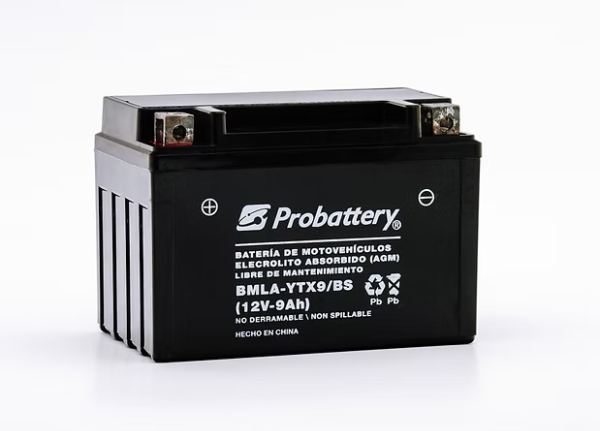 Producto - Bateria de moto sellada -12v 9Ah -Probattery (BMLA-YTX9/BS)