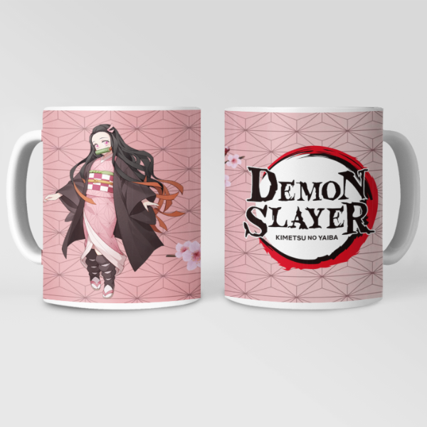 Producto - Taza Plástica Nezuko, Demon Slayer