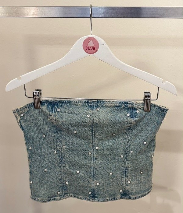 Producto - Strapless ZARA (M) Strass - 0