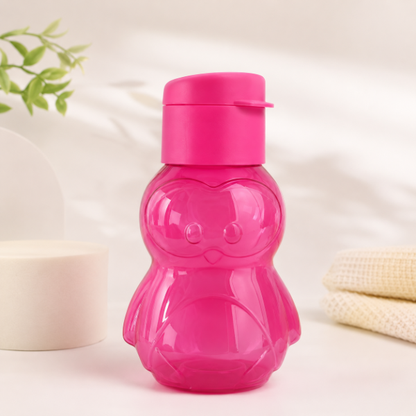 Producto - Botella Tupperware Eco Kids 350 ml Pingüi Fucsia