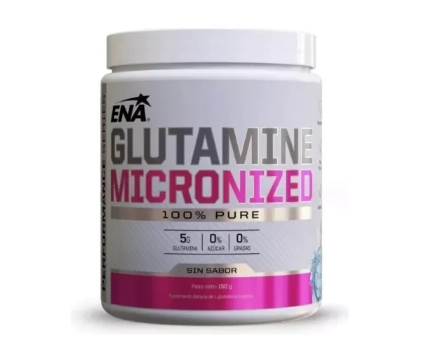 Producto - Glutamina Micronizada sin sabor 150gr ENA