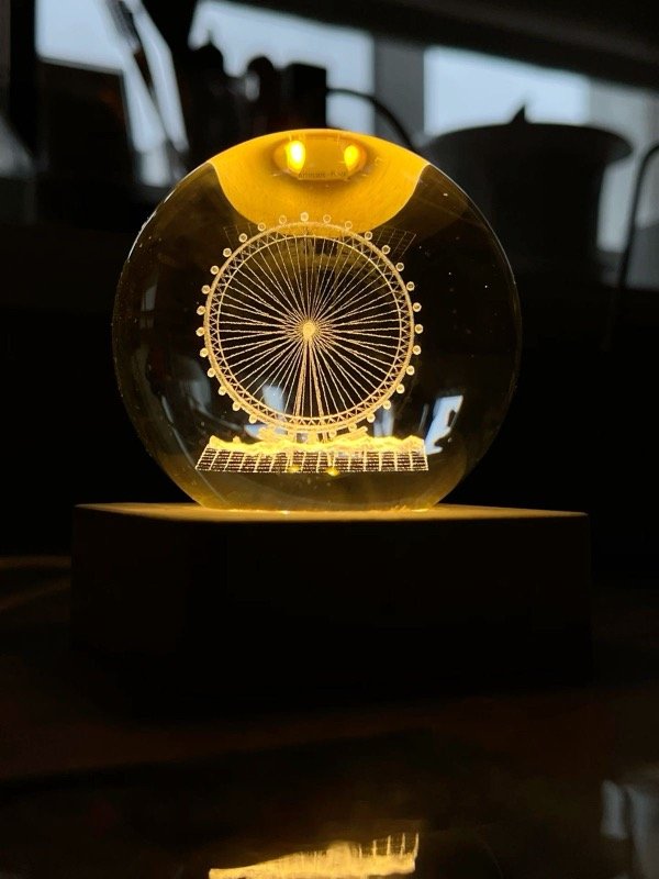 Producto - Lámpara esfera led rueda fortuna