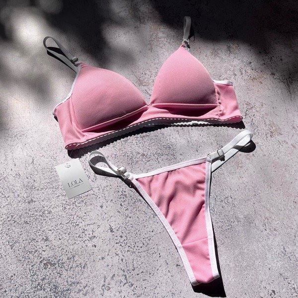 Producto - Conjunto triangulo soft Morley Fucsia 737